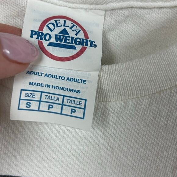 Gold’s Gym Santa Barbara White Tee size S - Picture 3 of 8